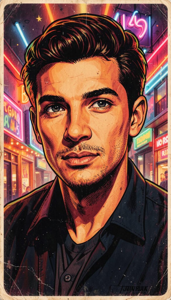 Arte Retro - Fotos de perfil para hombres