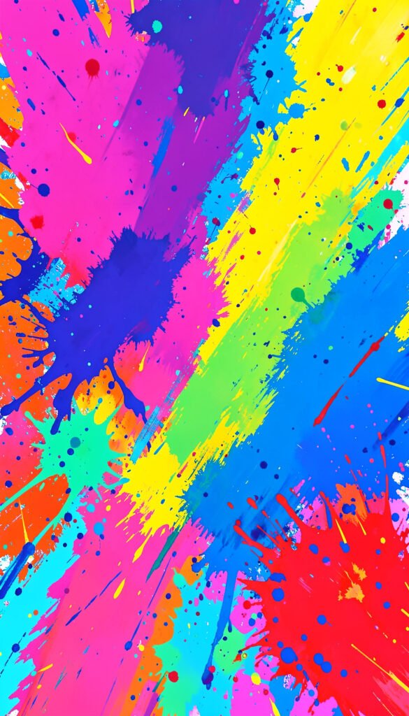 Colores vivos abstractos - fondos de perfil Facebook creativos