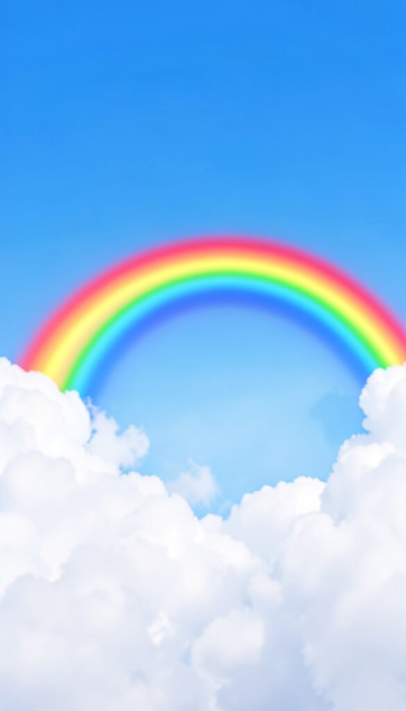 Arcoíris y Nubes - imágenes lindas para niños