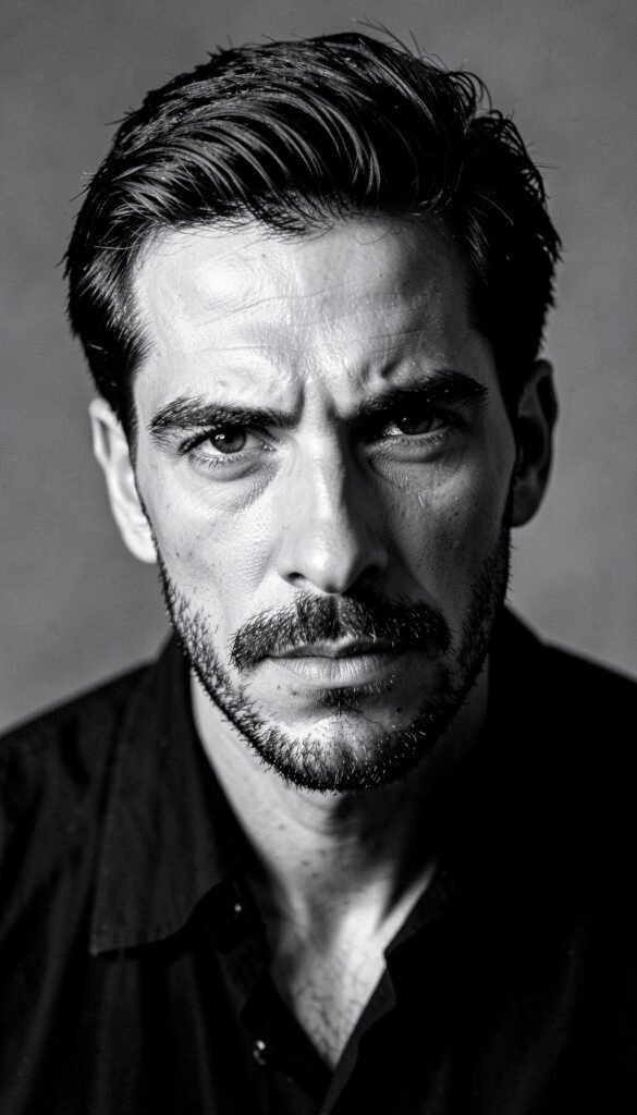 Arte en Blanco y Negro - Fotos de perfil para hombres