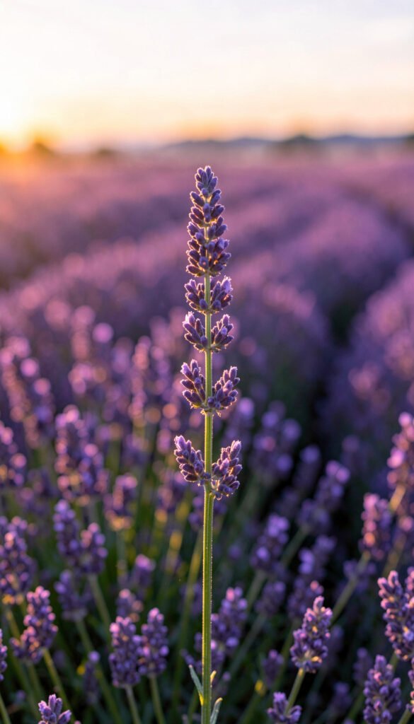 Campo de lavanda - Fondos de flores coloridas en
