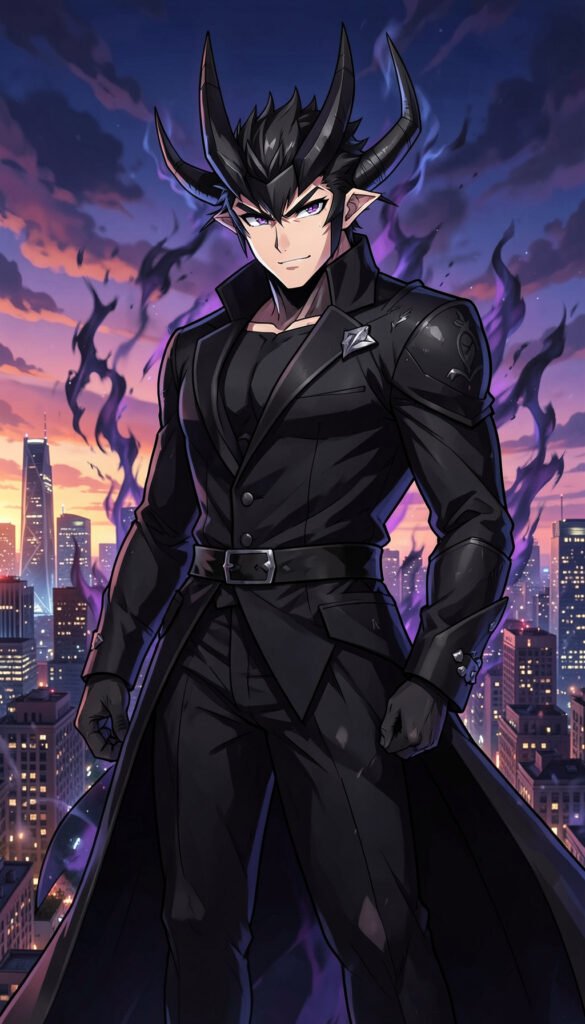 Rey demonio moderno - Fondos anime para hombres con