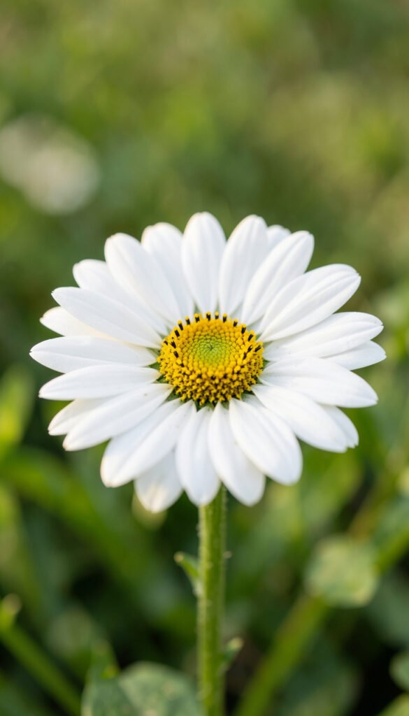 Margaritas blancas brillantes - Fotos de flores para perfil
