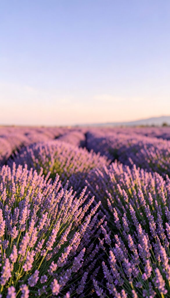 Campo de Lavanda - Fotos de flores para fondo