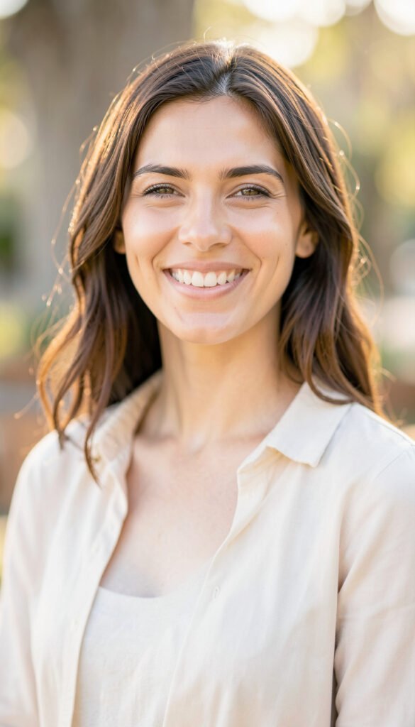 Retrato con luz natural - Fotos de perfil bonitas para