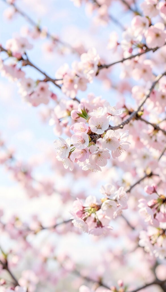 Cerezos en flor - Imágenes de flores de primavera