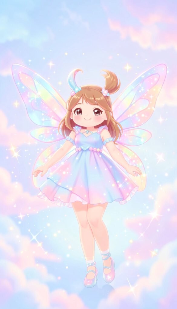 Hada kawaii mágica - fotos de perfil kawaii