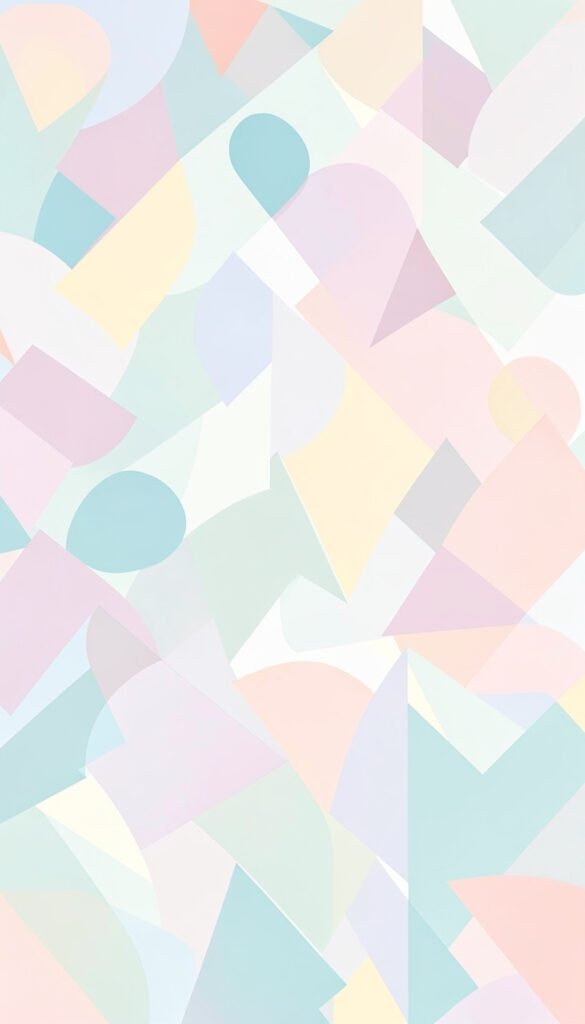 Arte Geométrico Pastel - Imágenes bonitas para perfil de