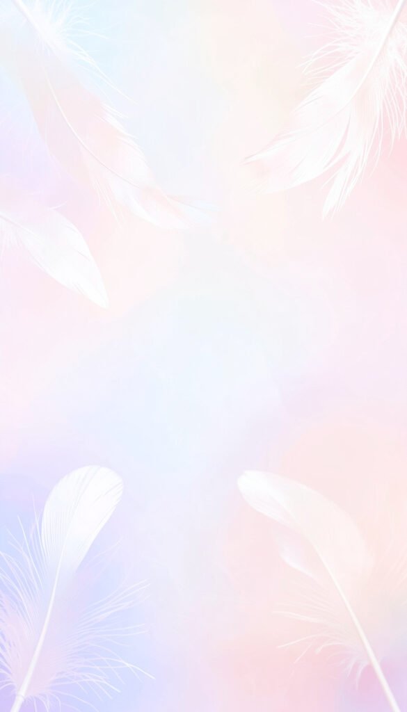 Plumas delicadas - fondos elegantes para Facebook
