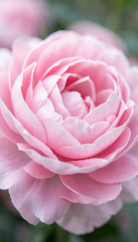 Peonía rosa suave - flores macro alta resolución