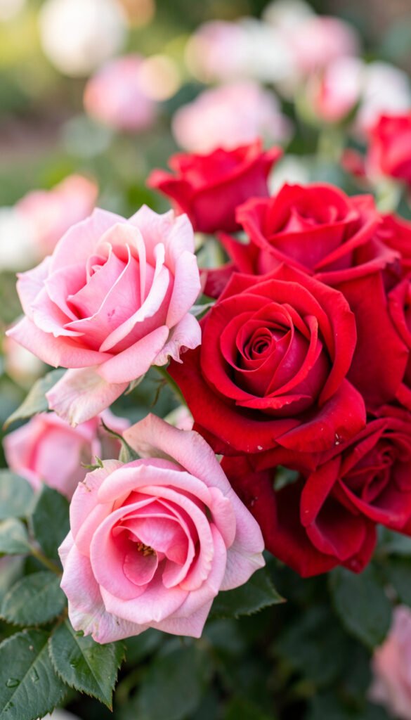 Rosas en Primavera - Fotos de flores para fondo