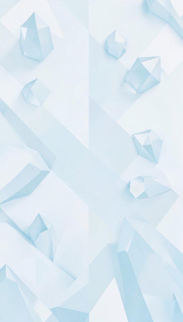 Cristales Minimalistas - Portadas de química aesthetic minimalistas