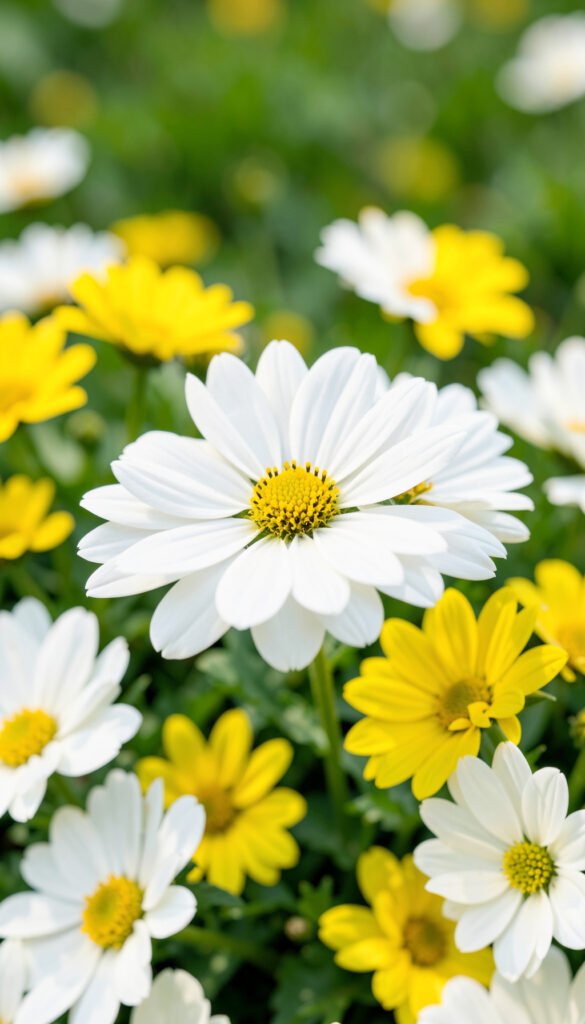 Margaritas frescas - fotos de flores naturales HD