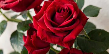 Rosas rojas clásicas - flores naturales rojas elegantes