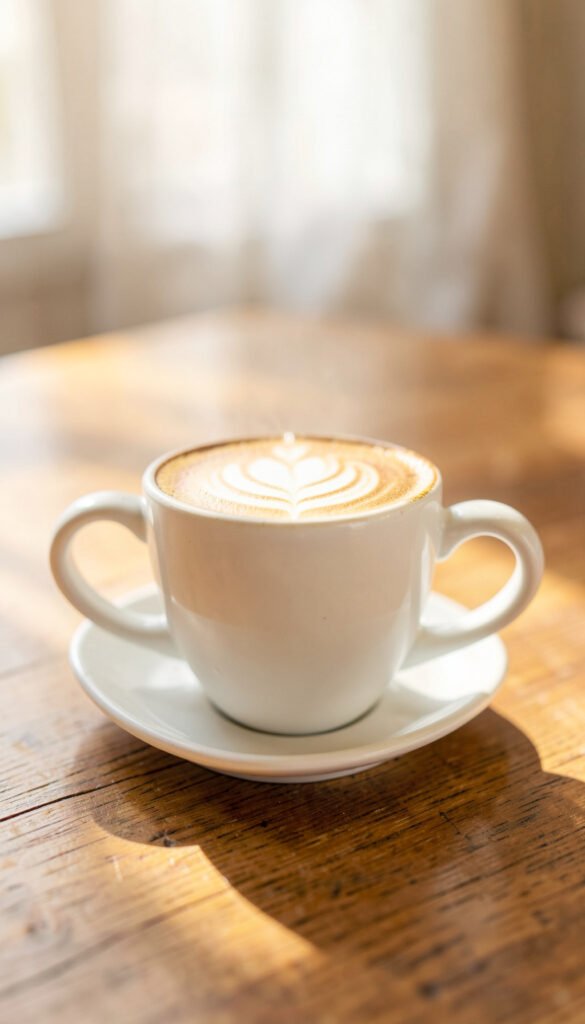 Café Latte con Arte Latte - Fotos cute para perfil lindas