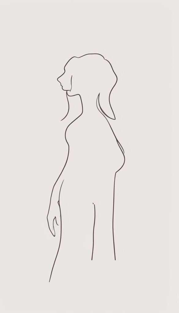 Arte Lineal Femenino - Fondos de pantalla para WhatsApp