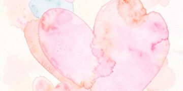 Descargar fondo de pantalla Fondos de amor para WhatsApp bonitos y elegantes en HD y 4K gratis Corazones Acuarela - Fondos de amor para WhatsApp