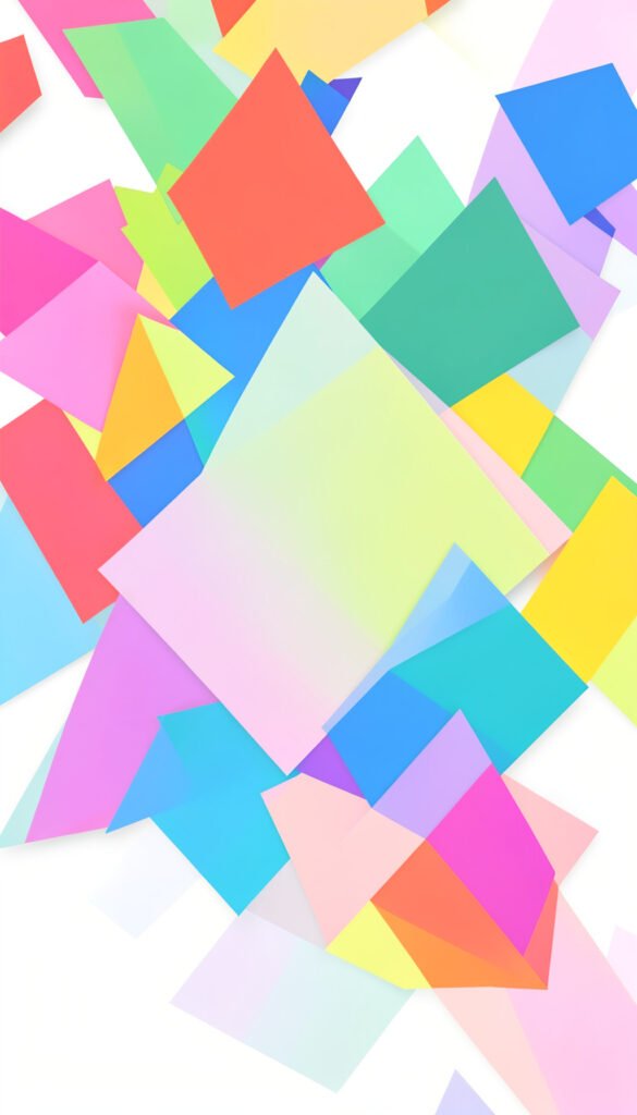 Geometría colorida - fotos de perfil originales Facebook