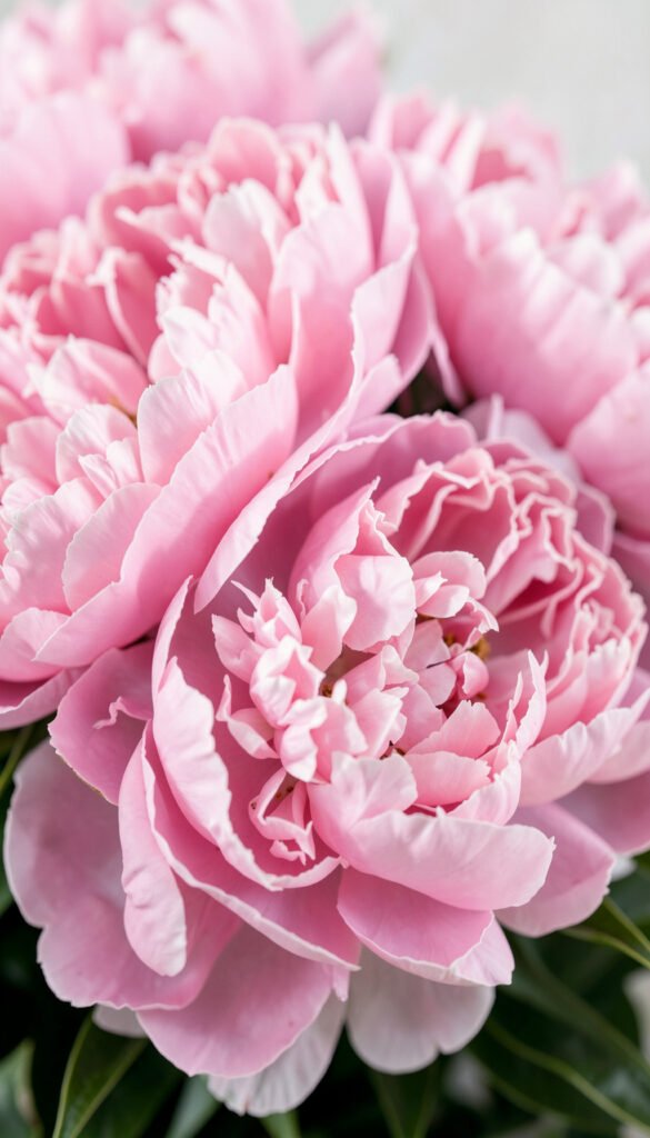 Peonías en Detalle - Fotos de flores para fondo