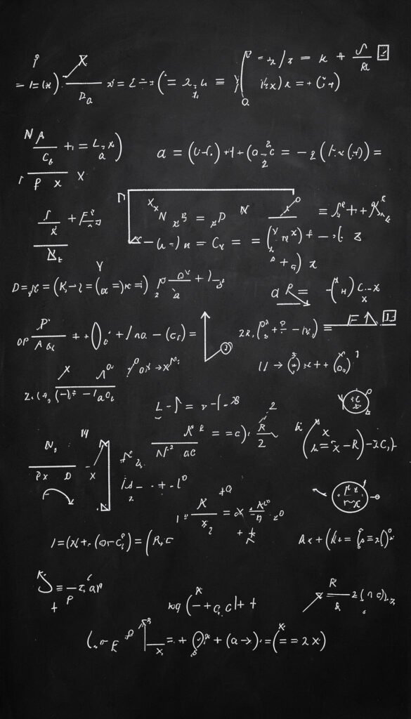 Tablero de fórmulas dinámico - carátulas de laboratorio creativas