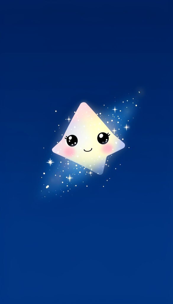 Estrella fugaz kawaii - fotos de perfil kawaii