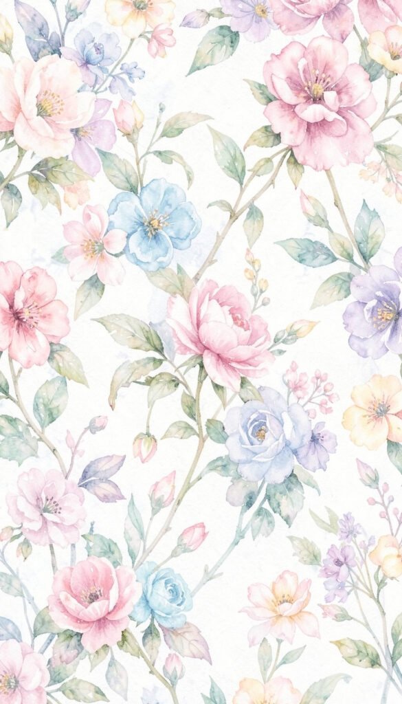 Flores artísticas - Fondos de pantalla para WhatsApp