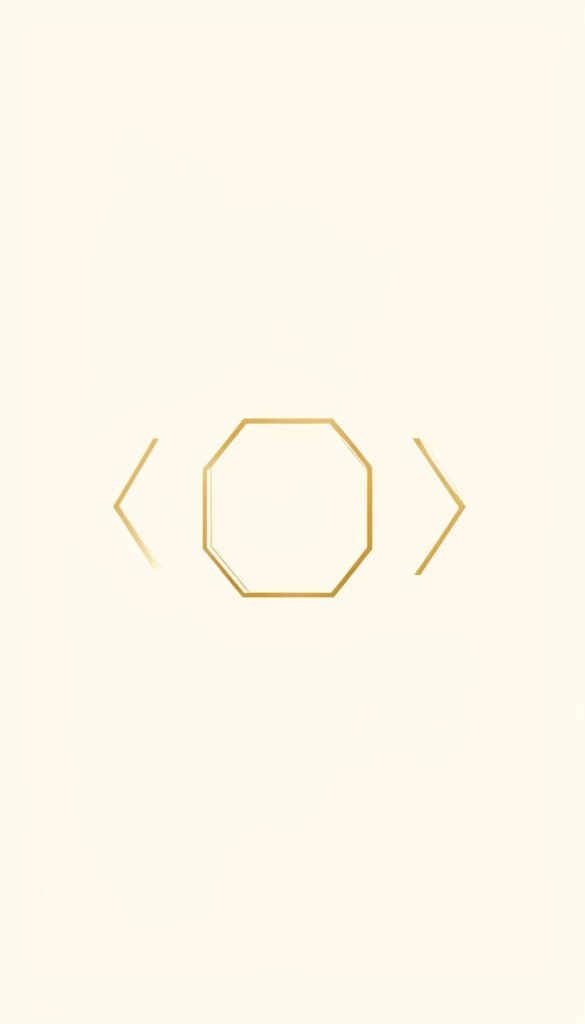 Estructura Hexagonal - Portadas de química aesthetic minimalistas