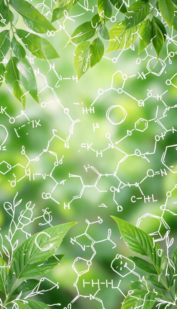 Química y Naturaleza - Portadas de química creativas y