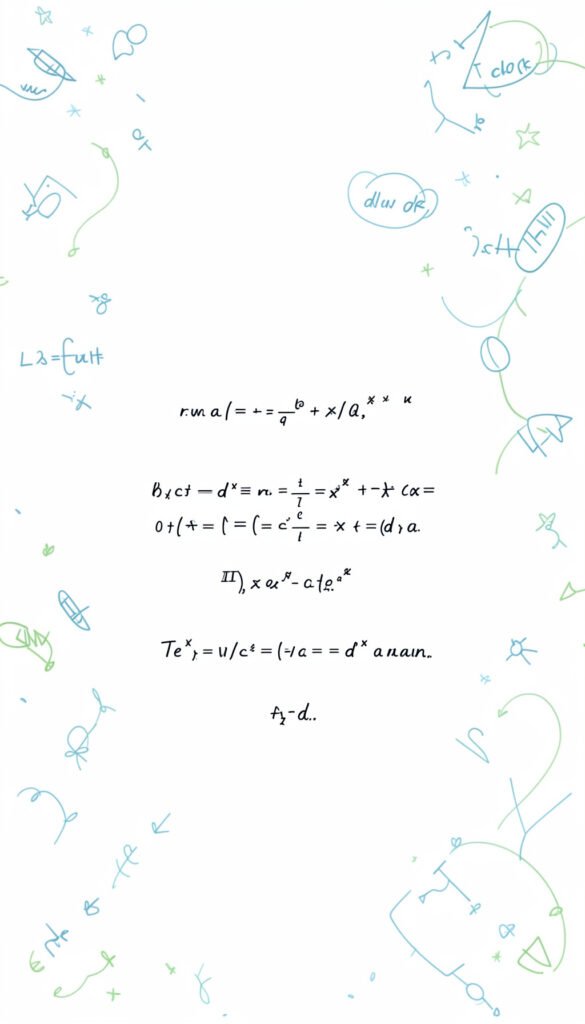 Fórmulas y ecuaciones - Portadas de física fáciles para