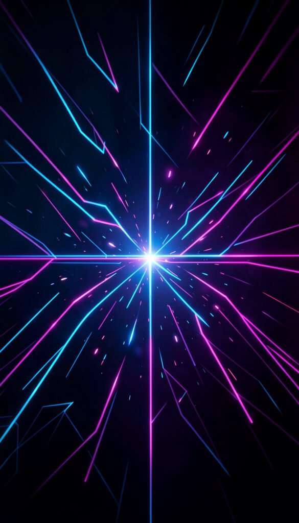 Arte digital futurista - Fondos de perfil para Facebook