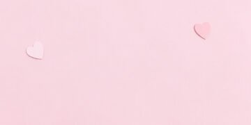 Corazones rosas minimalistas - Corazones rosas aesthetic para perfil