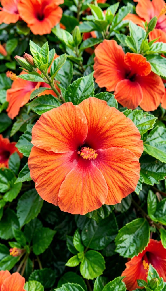 Tropical con hibiscos vibrantes - Fondos de flores para móvil