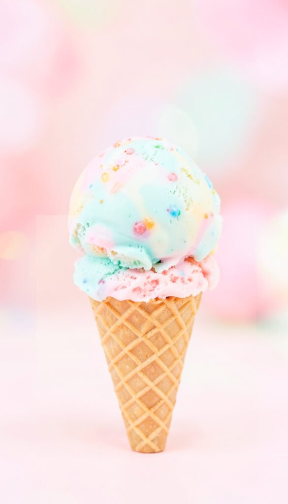 Helado de Colores Pastel - Fotos cute para perfil lindas