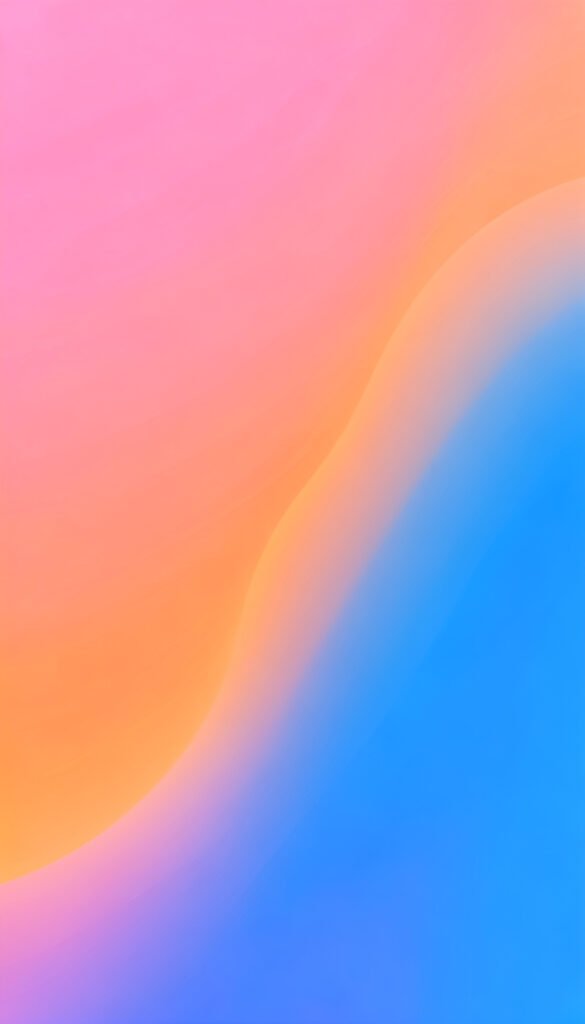 Ondas de color - Fondos de perfil para Facebook