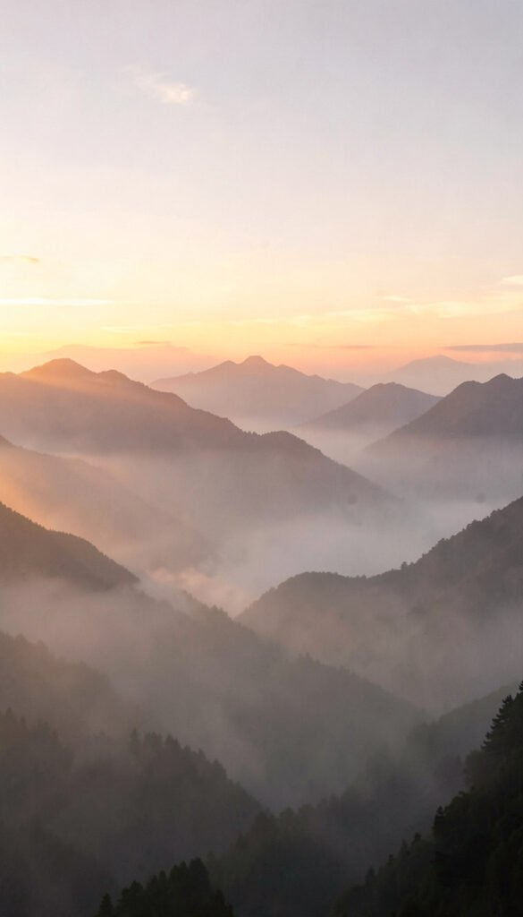 Montañas al Amanecer - Fotos bonitas para perfil de