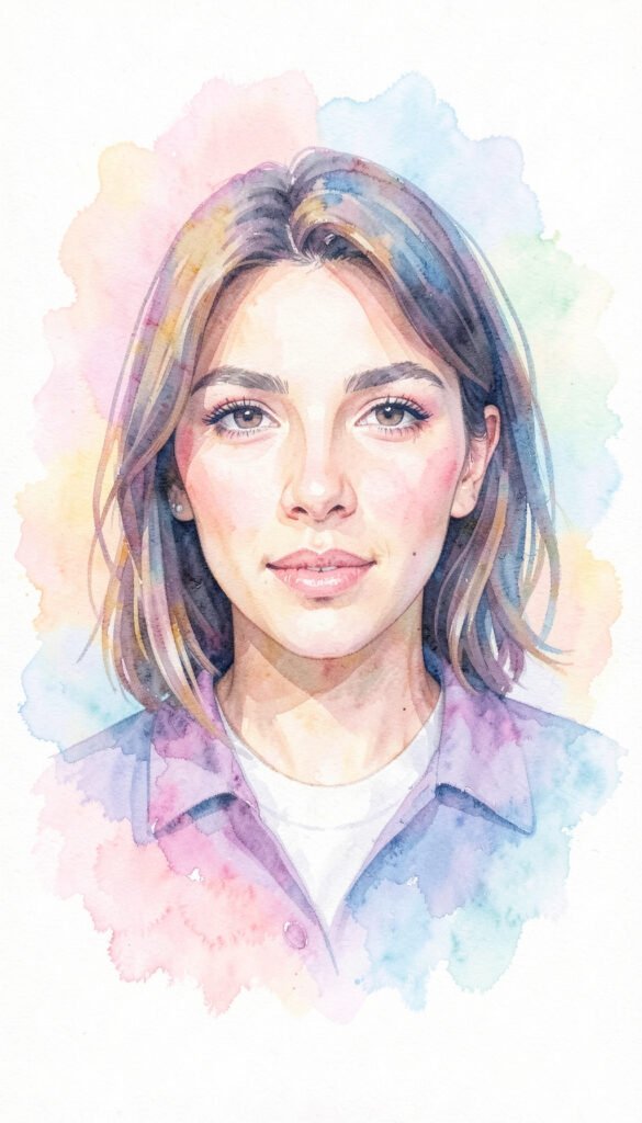 Retrato artístico - fotos de perfil modernas WhatsApp