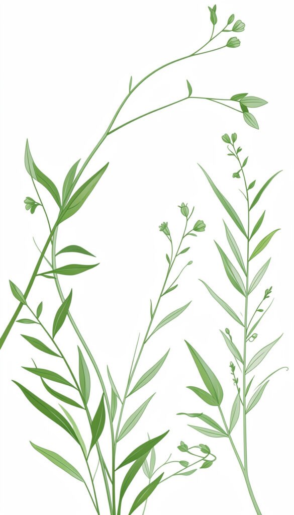 Naturaleza minimalista - Portadas de biología creativas y