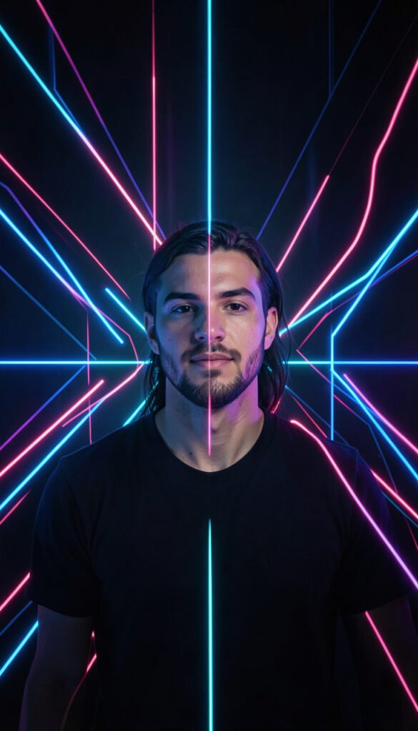 Tonos neón futuristas - Fondos e imágenes para perfil