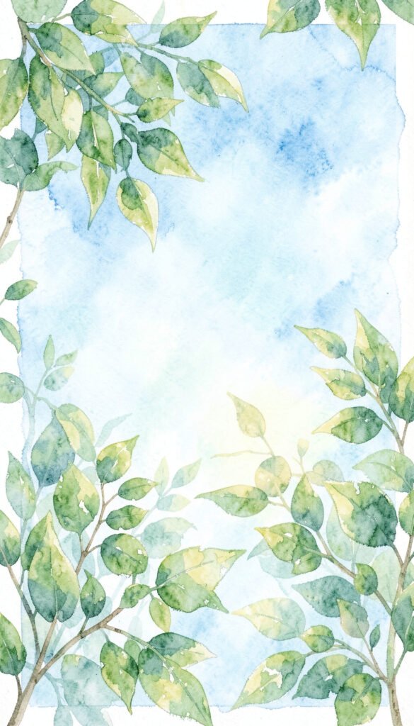 Naturaleza en acuarela - Fondos de pantalla para Facebook