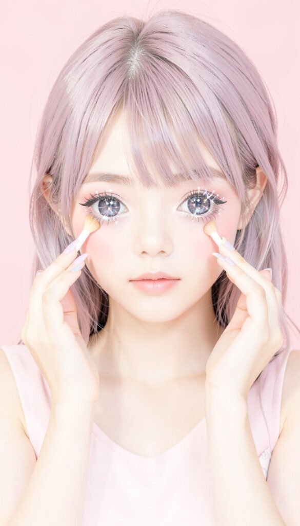 Chica Kawaii y Maquillaje Cute - fotos de perfil kawaii chicas