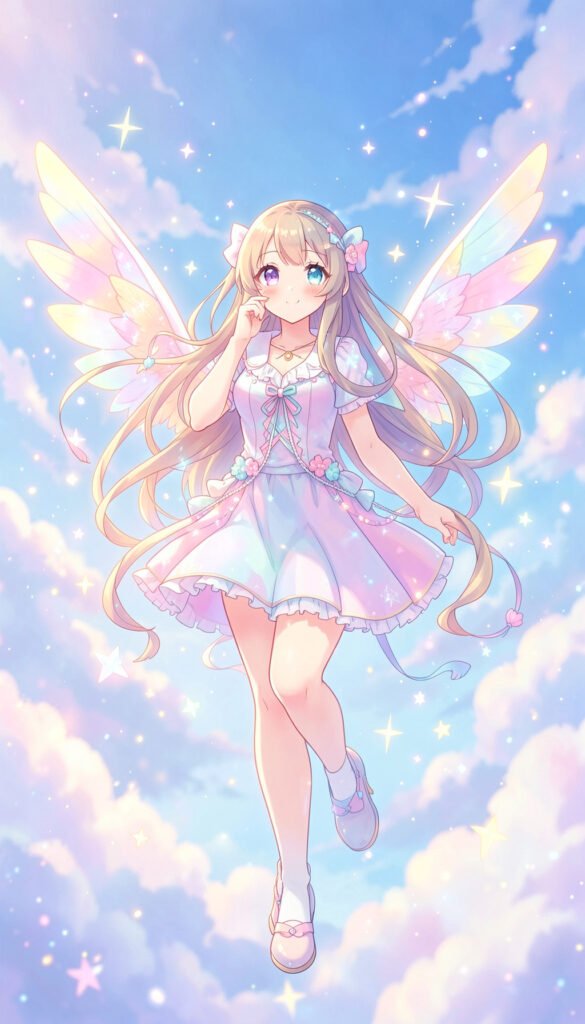 Chica mágica kawaii - imágenes anime kawaii