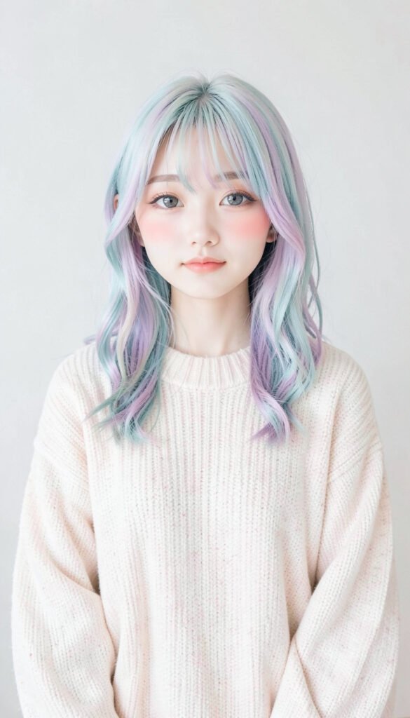 Chica kawaii estilo soft - fotos de perfil kawaii aesthetic