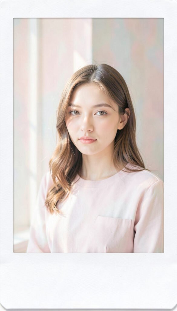 Estilo Polaroid Suave - Fotos de perfil aesthetic girl