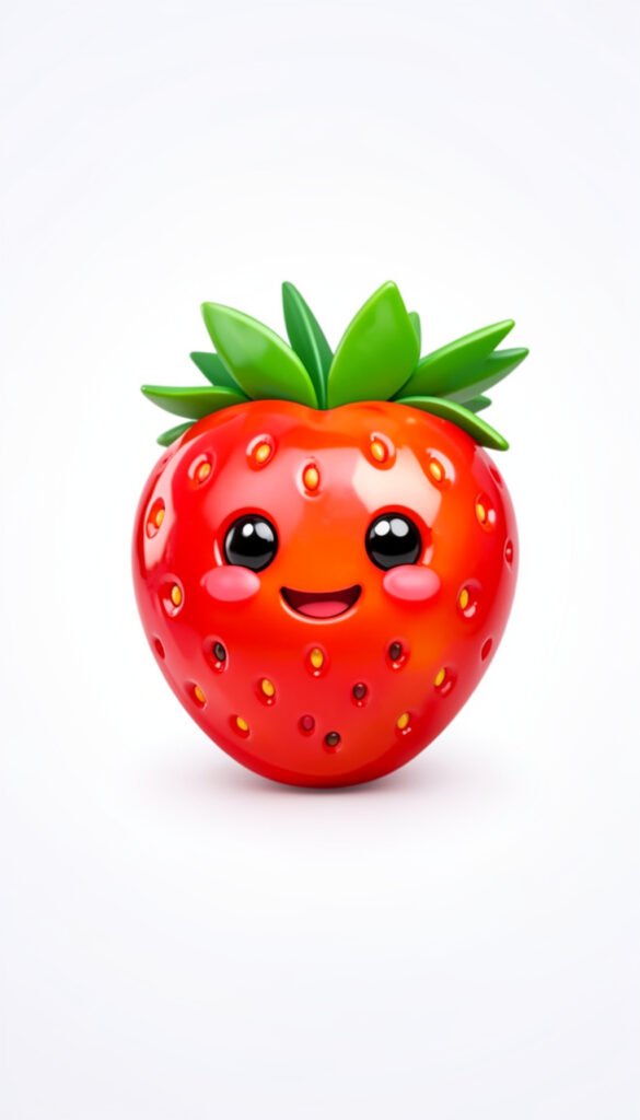 Frutas sonrientes y divertidas - Fotos de perfil kawaii para