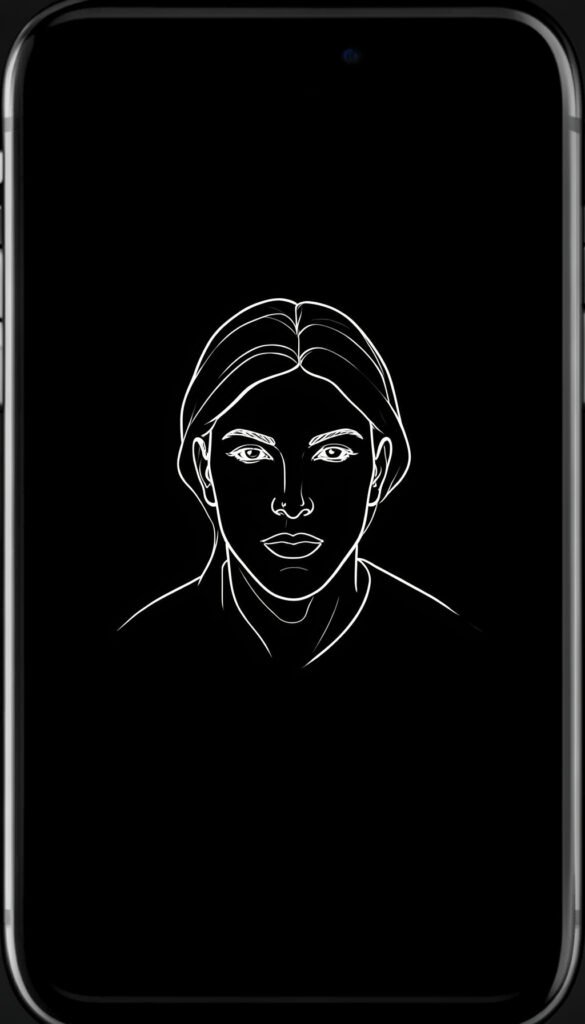 Arte lineal - Fotos de Perfil aesthetic negro