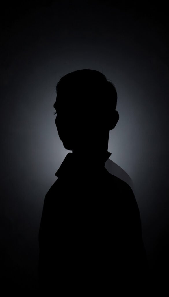 Silueta misteriosa - Fotos de perfil para WhatsApp