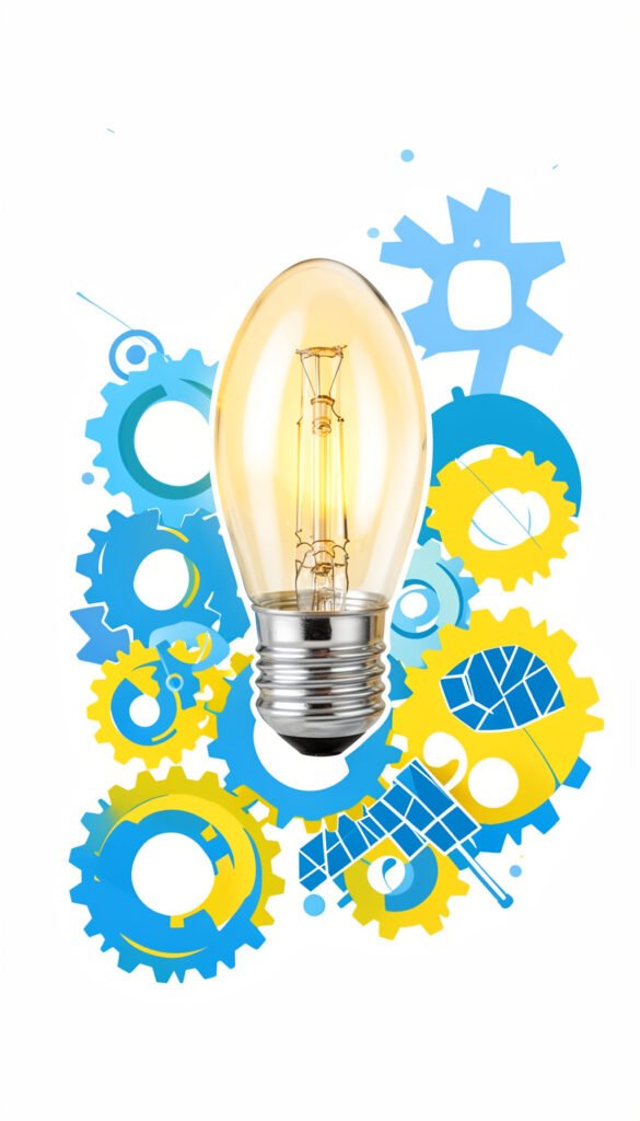 Energía y tecnología - Portadas de ciencias fáciles para