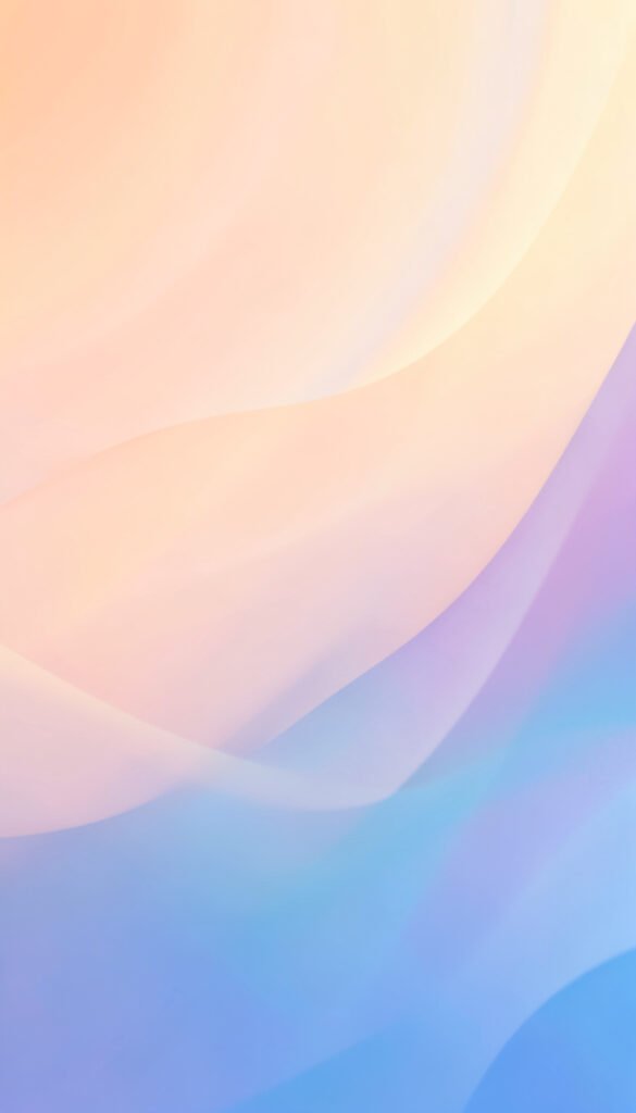 Ondas de colores suaves - fondos de perfil Facebook creativos