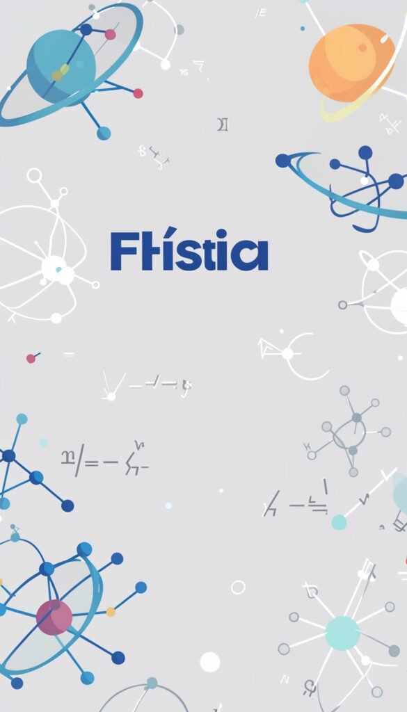 Física moderna - Portadas de física con diseño