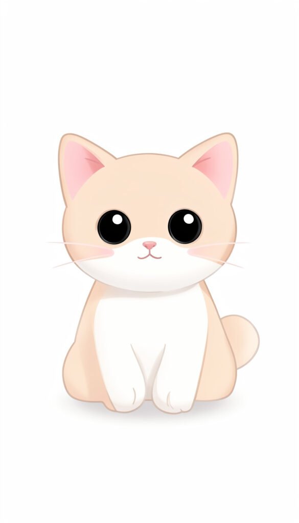 Gatito Minimalista - fotos de perfil cute